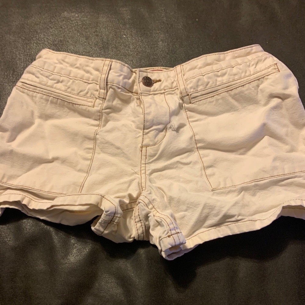White shorts